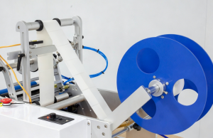 Semi-Automatic Horizontal Round Bottle Labeling Machine