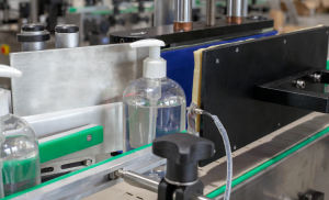 Wrap-Around Round Bottle Labeling Machine