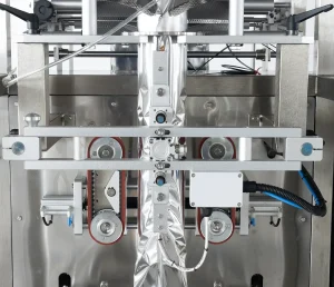 Puffed Food Nuts Packaging Machine With Nitrogen Flushing