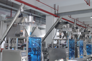 Dust-Free Powder Packaging Machine With Metal&Weight  Detector