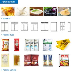 Three-Side Seal Liquid/Sauce/Oil Packaging Machine