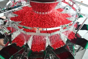 LKV-520A Frozen Food Fresh Food Inclined Packaging Machine