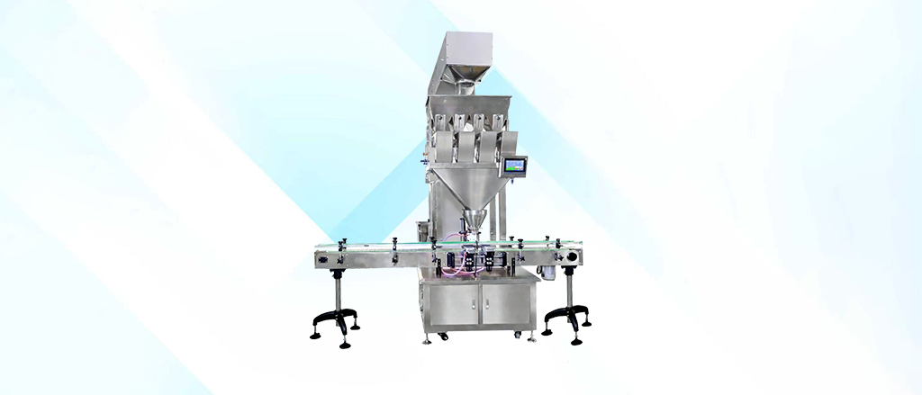 Automatic 4-Head Linear Weigher Granule Filling Machine