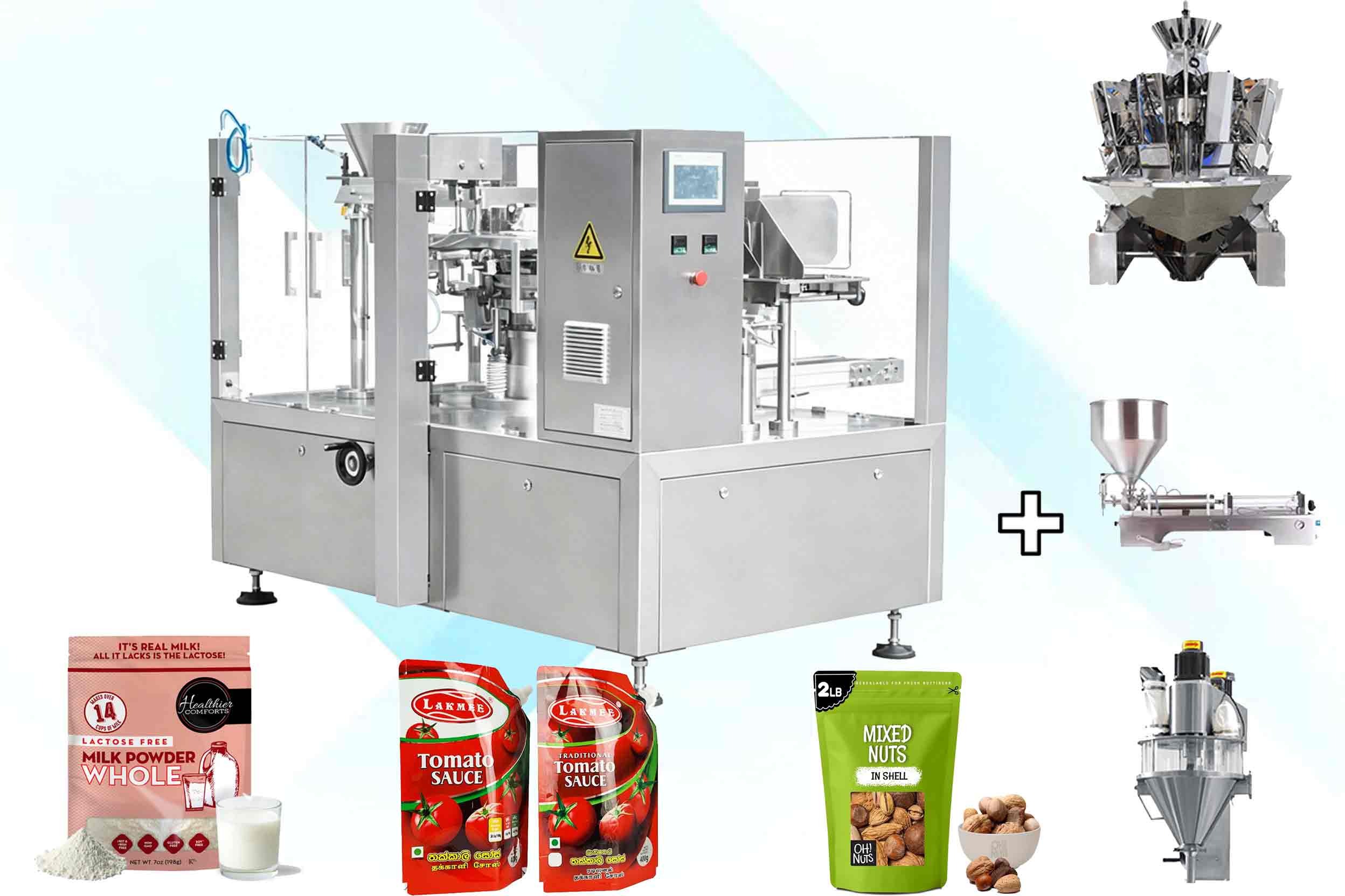 LK8-230 High Speed Rotary Doypack Machine