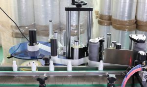 Automatic Round Bottle Labeling Machine