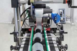 Automatic Flat Surface Labeling Machine