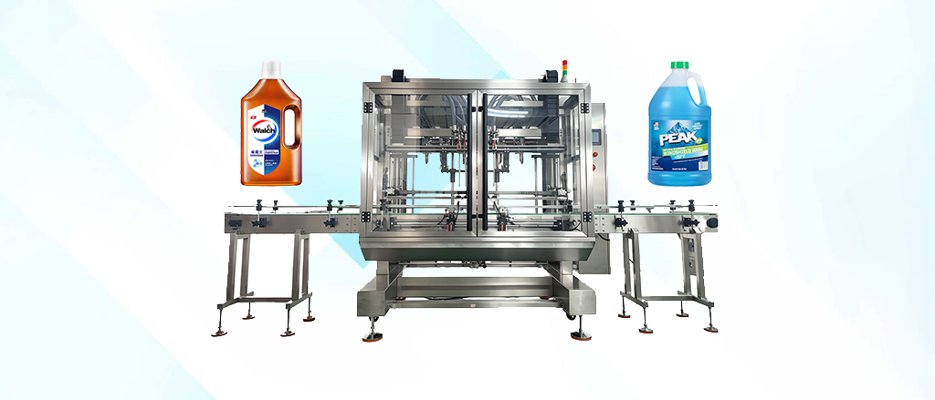 High-Precision 6-Head Gear Pump Liquid Filler