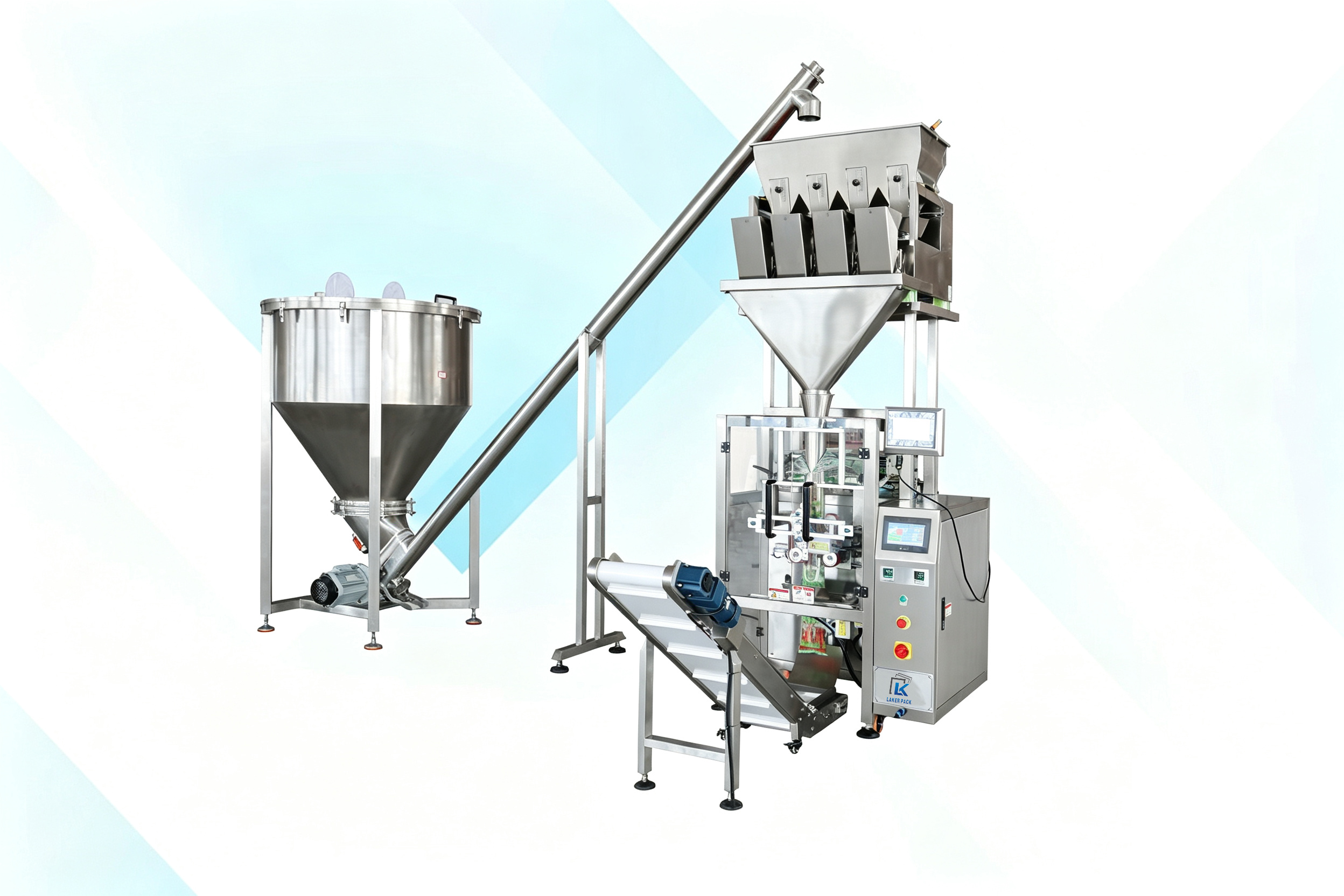 Coffee Deterget Powder Salt Roll Film Packaging Machine