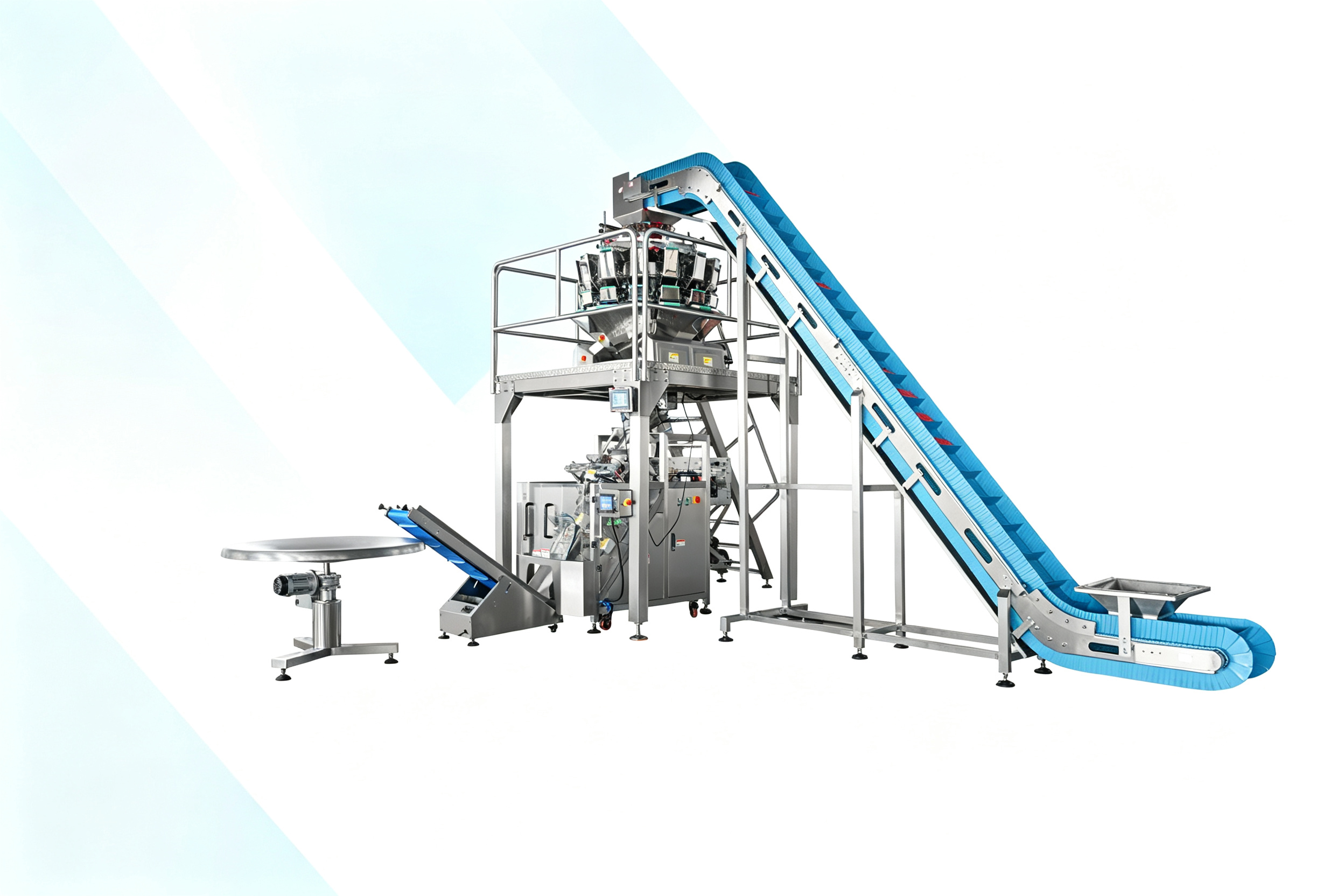LKV-520A Frozen Food Fresh Food Inclined Packaging Machine