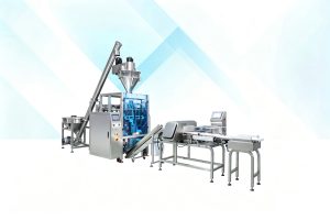 Dust-Free Powder Packaging Machine With Metal&Weight  Detector