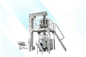 Puffed Food Nuts Packaging Machine With Nitrogen Flushing