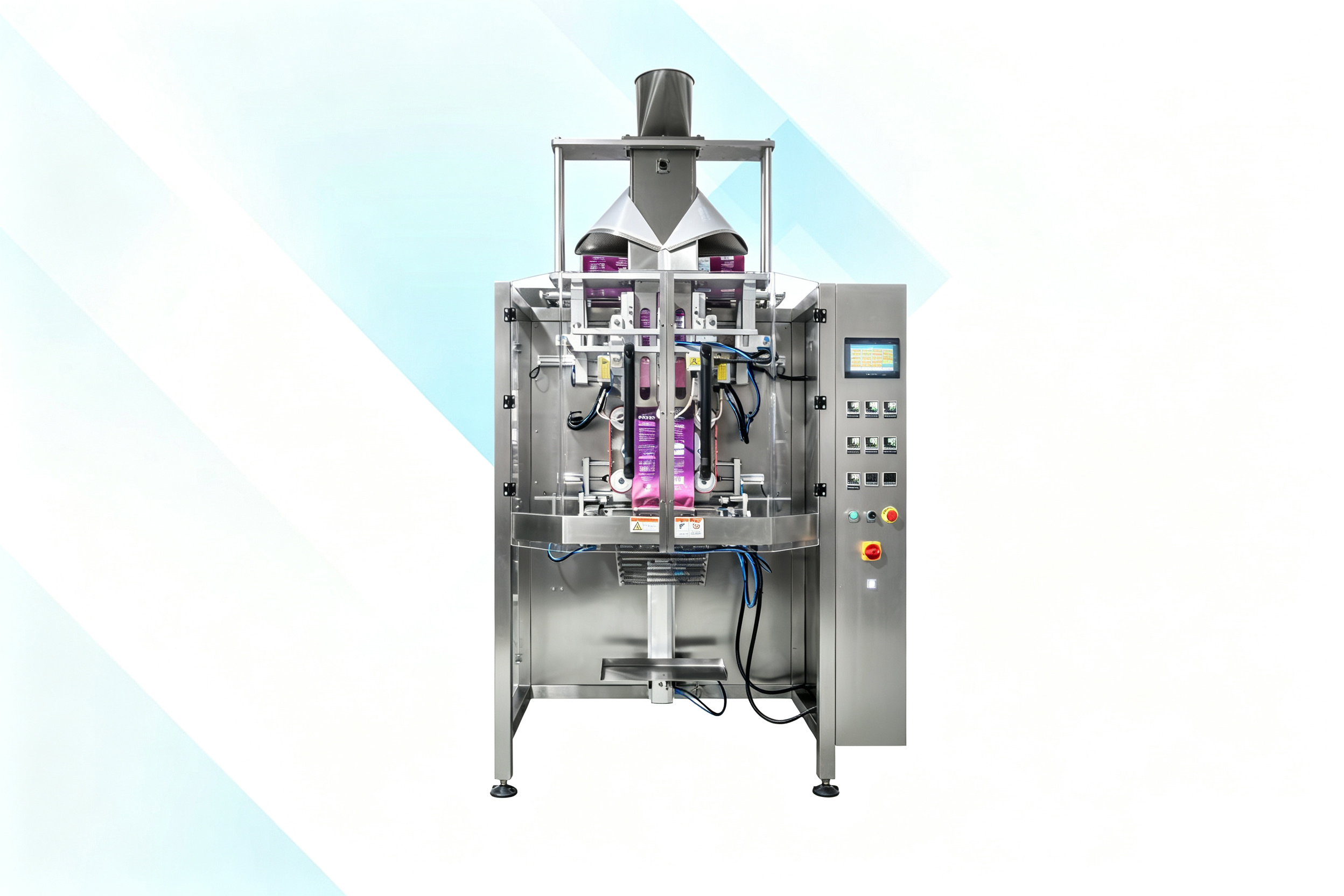 Detergent Powder 100g-3kg Quadro Bag Packaging Machine
