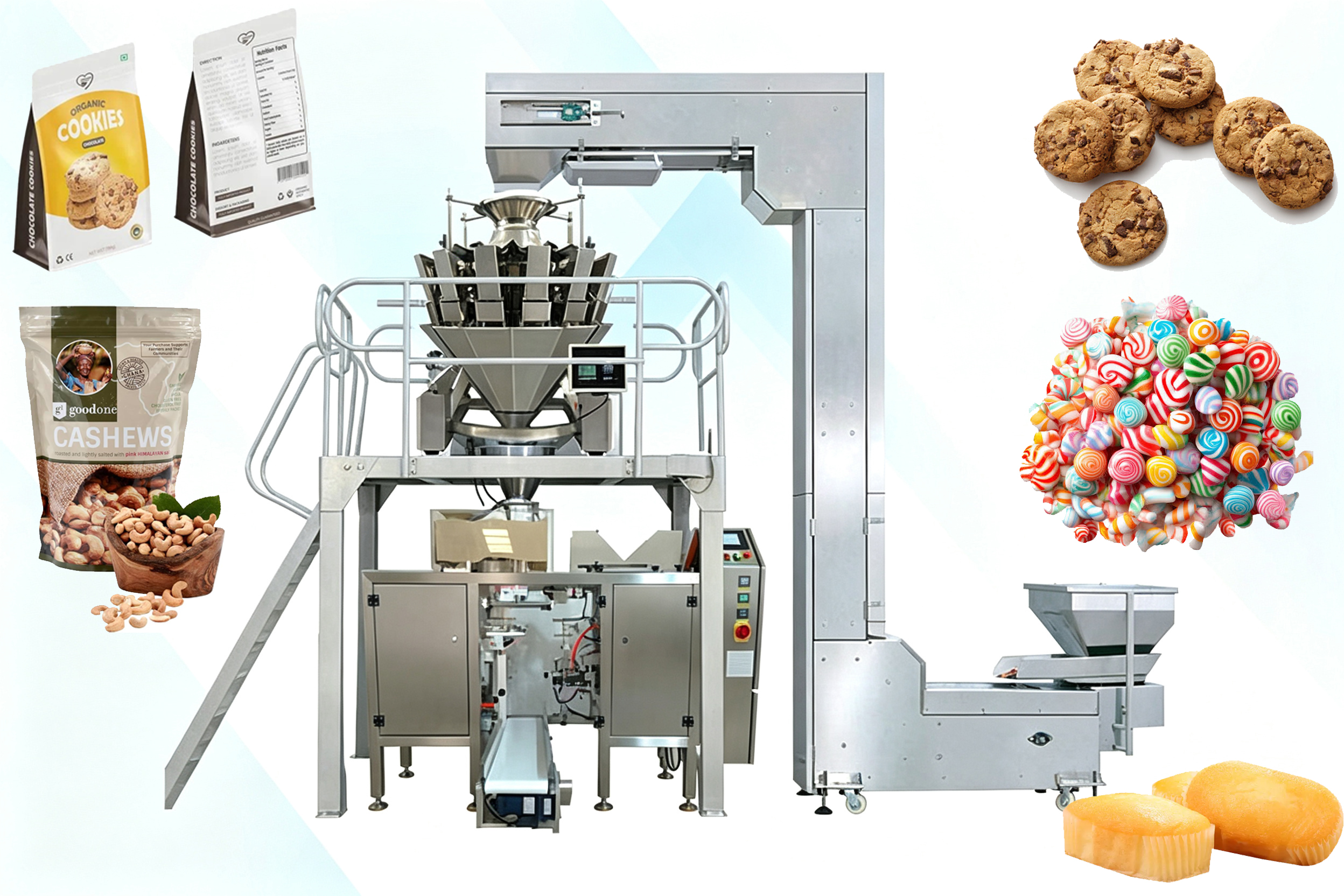 Mini Doypack Machine With Multi-Head Weigher