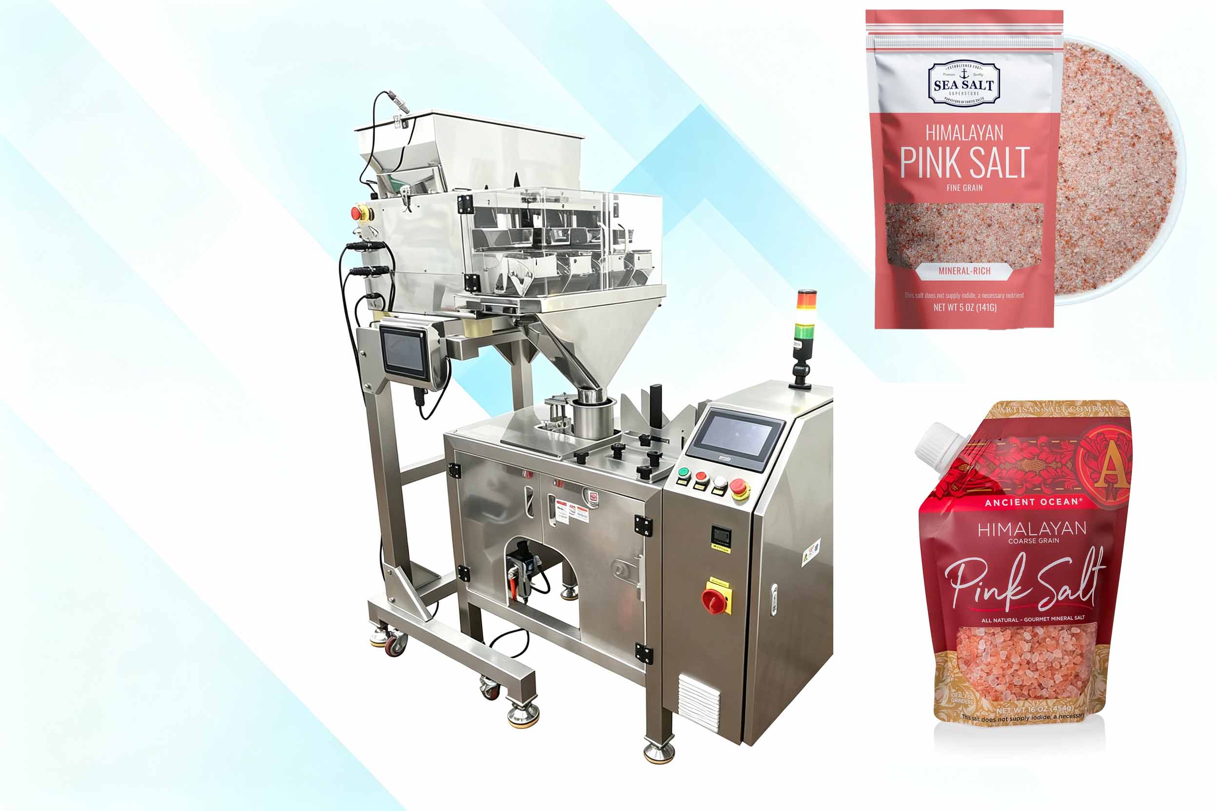 Mini Doypack Machine With Linear Weigher