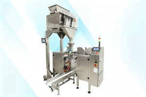 LK1-430AS Mini Gusset Pouch Doypack Machine With Nitrogen Flushing
