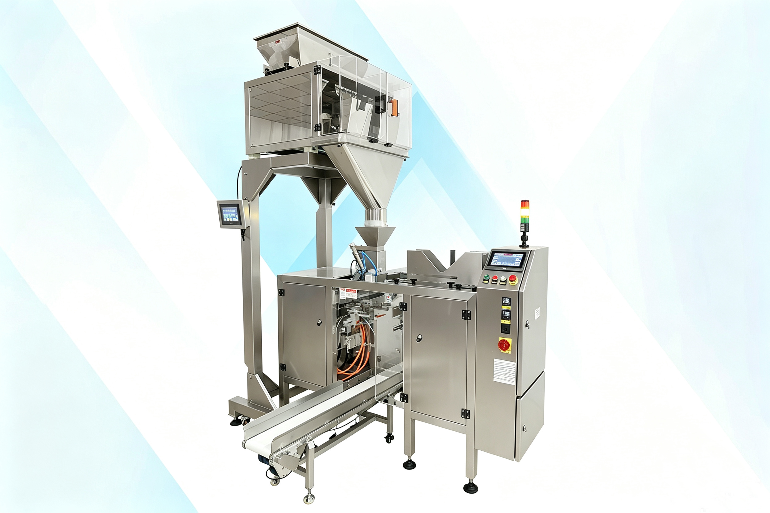 LK1-430AS Mini Gusset Pouch Doypack Machine With Nitrogen Flushing