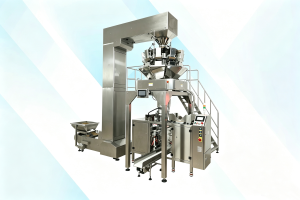 Save Space Frozen Food Gummy Mini Doypack Machine With Multi-Head Weigher