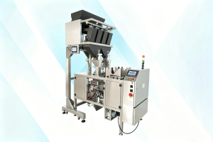 Twins Mini Doypack Machine With Teflon Linear Weigher
