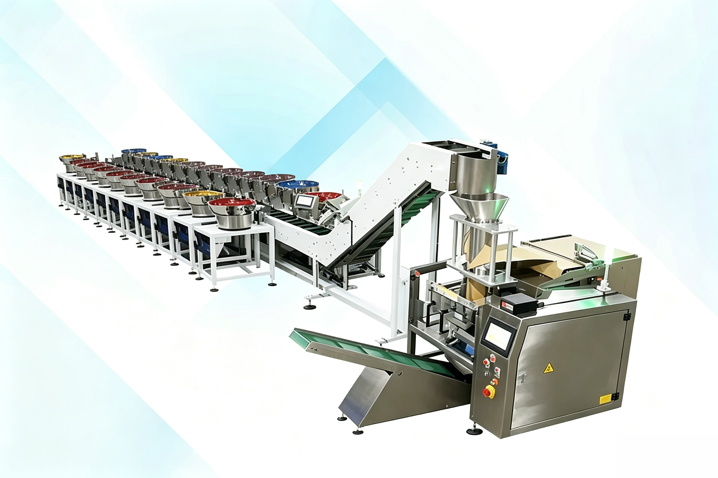 Twenty Counting Bowls Hardware Bolts Nuts Screw Sorting Counting Machine