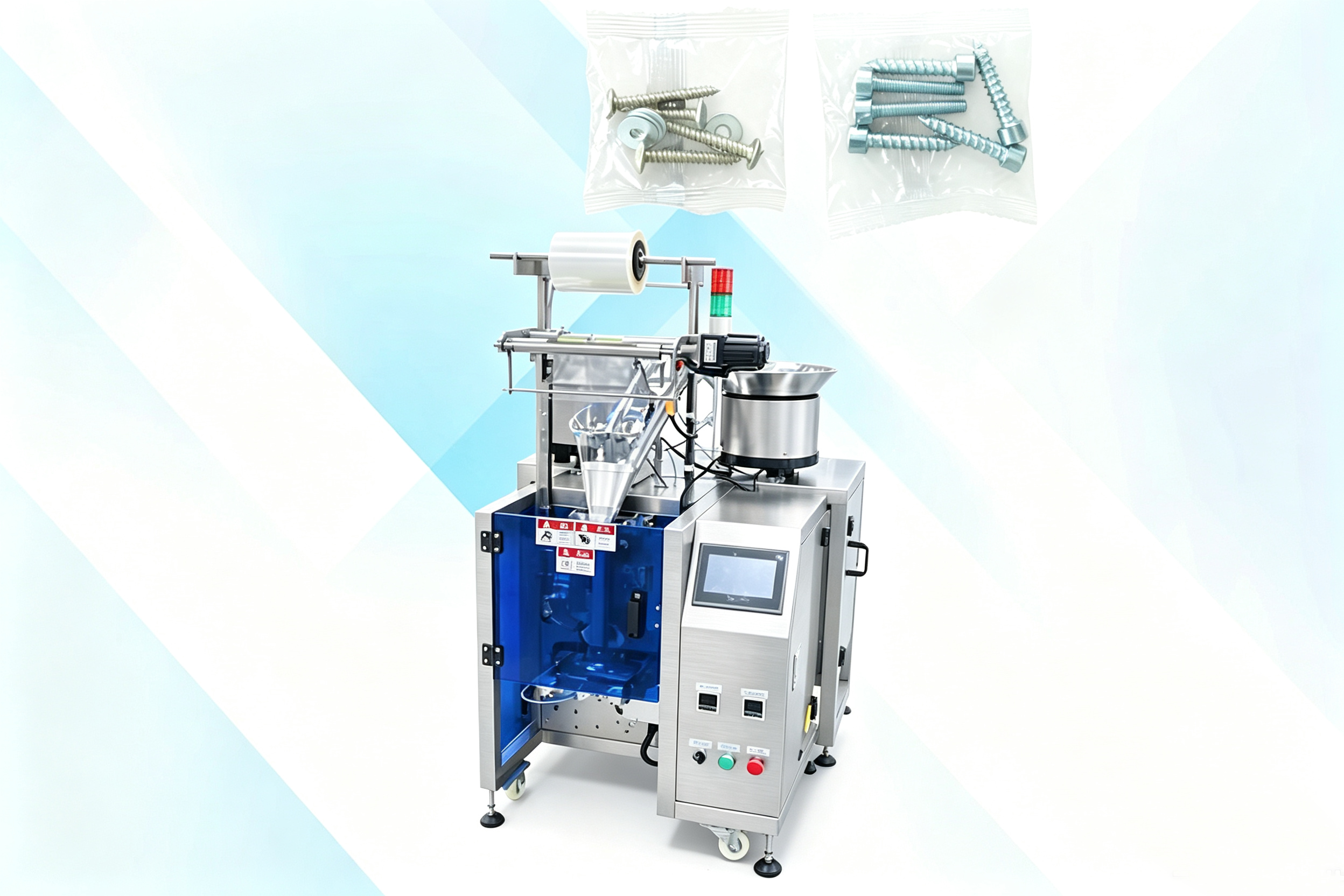 Two Counting Bowls Mixing&Packaging Machine