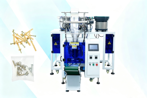 Popular Three Counting Bowls Nail Nuts Bolts Mixing&Packaging Machine