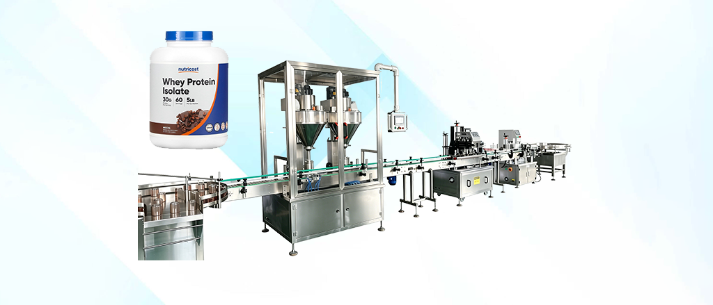 Automatic Dual-Head Cheese Powder Filling Machine