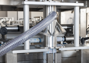 LKV-420D Powder Packaging Machine With Throat Metal Detector