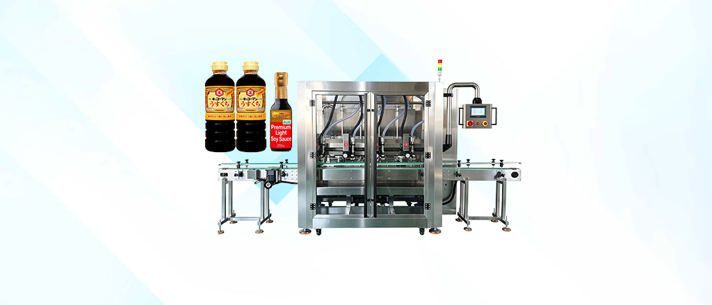 4-Head Mobile Tracking Filling Machine