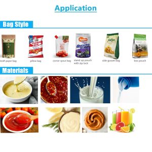Automatic Ketchup Juice Paste Filling Premade Mini Doypack Packing Machine