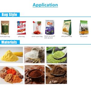 LK4-260D Protein Milk Spices Powder Premade Bag Ziplock Horizontal Doypack Machine