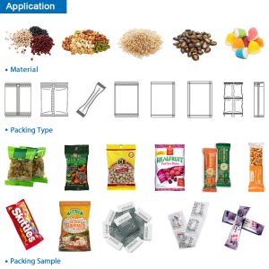 Nuts Snack High Speed 150 Bags/min VFFS Packaging Machine