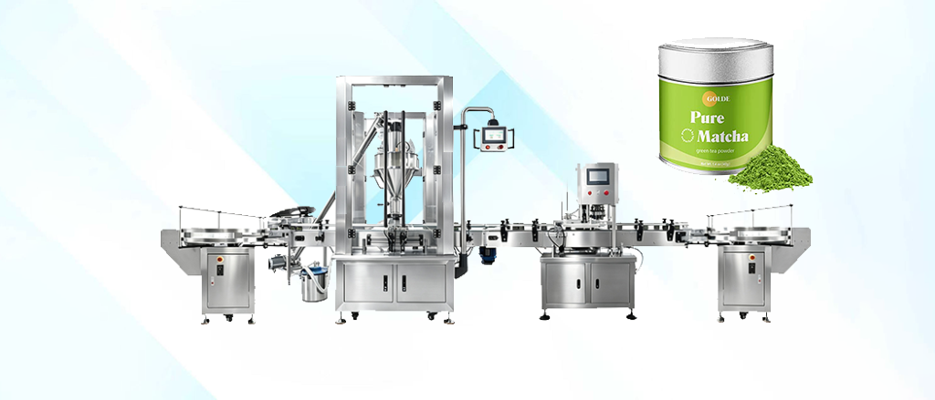 Automatic Matcha Can Packaging Line